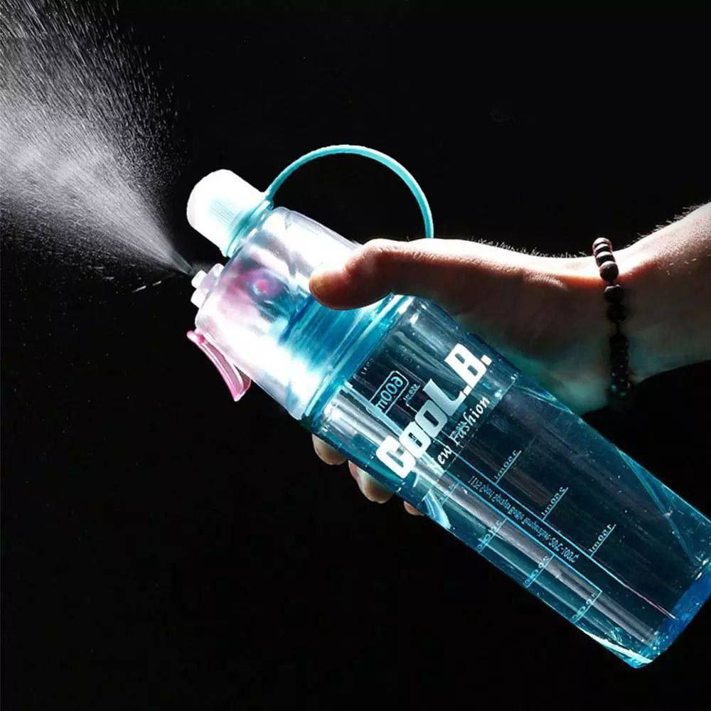 زجاجه مياه وبخاخ للرحلات والرياضيين